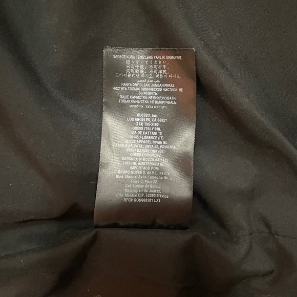 Guess Los Angeles Faux Fur Coat Pink Animal Cheetah Print Womens Outerwear Small - Picture 6 of 9